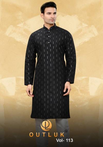 OUTLOOK VOL-113 BY OUTLOOK KURTA PAJAMA MENS WEAR WHOLESALER IN INDIA